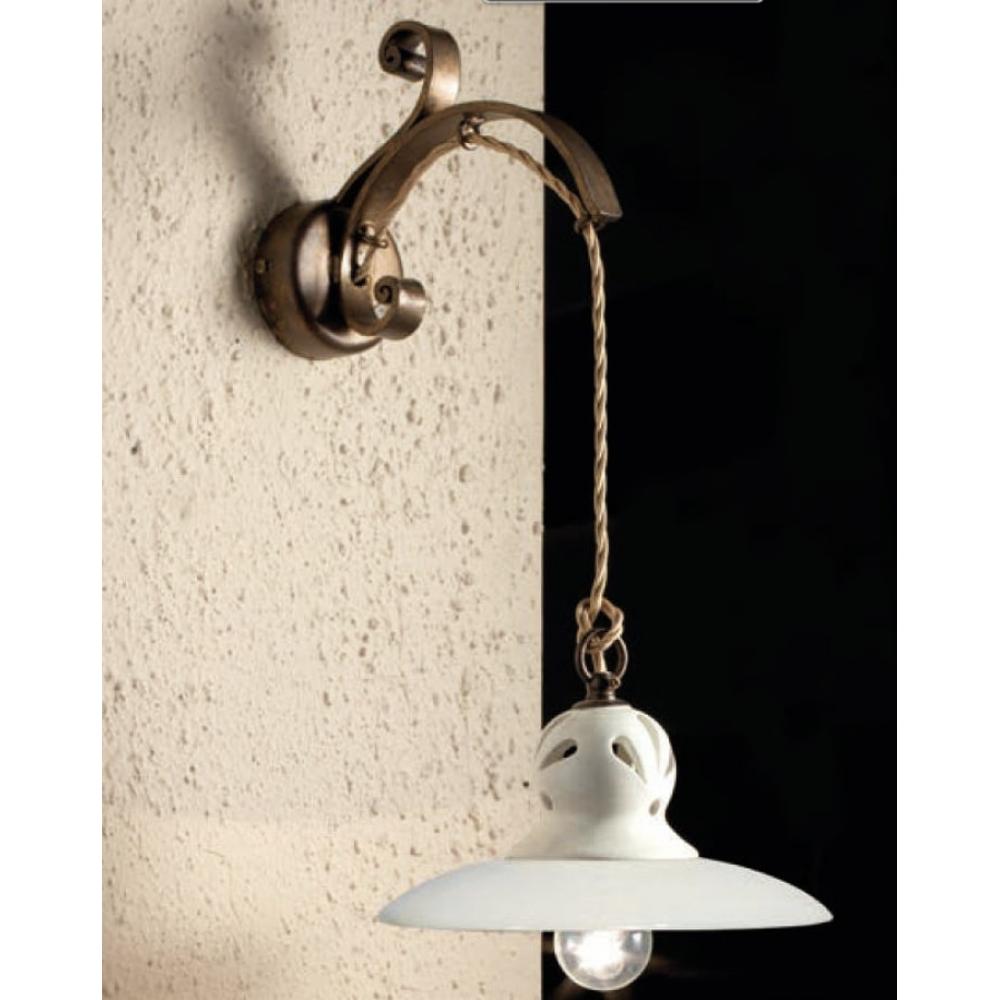 mediterran falikar klasszikus rez keramia vilagitas lampa rusztikus vintage konyha nappali folyoso haloszoba toszkan olasz handmade kezzel keszult lampak lameridiana lakberendezes.jpg